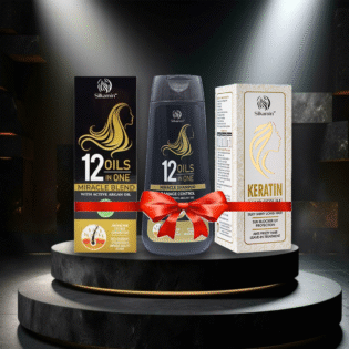 12 Oils in 1 Miracle Blend Oil + Shampoo + Keratin Serum